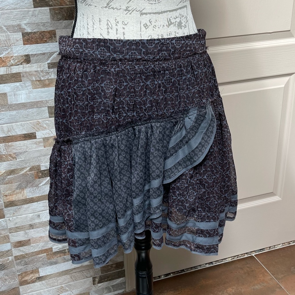 Free people mini skirt Sz 10